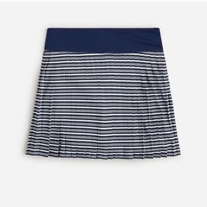 J.Crew Tennis Skirt Navy/White Stripe Size Medium for Tennis Pickleball and Run